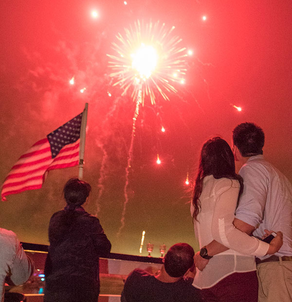 4th of July fireworks