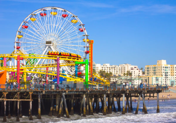 Santa Monica Pier and Pacific Park