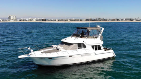 charter a yacht and explore Santa Monica Bay