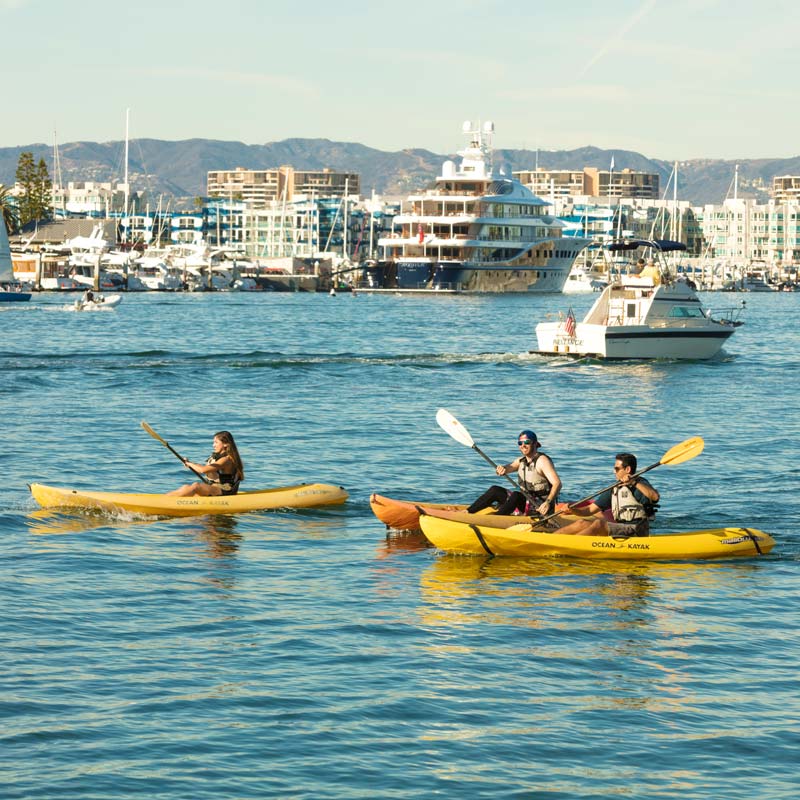 kayak marina del rey