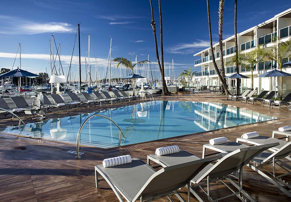 enjoy swimming in marina del rey